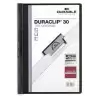 (220001) DURABLE CARPETA DOSSIER PINZA DURACLIP 30 NEGRO A4 -25U-
