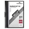 (220901) DURABLE CARPETA DOSSIER PINZA DURACLIP 60 NEGRO A4 -25U-