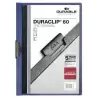 (220907) DURABLE CARPETA DOSSIER PINZA DURACLIP 60 AZUL OSCURO A4 -25U-