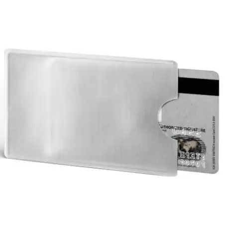 (890319) DURABLE FUNDA DE PROTECCIÓN PARA TARJETA DE CREDITO RFID SECURE RETAIL PACK TRANSPARENTE -3U-