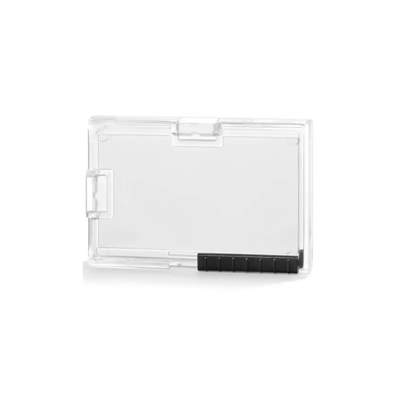 (892219) DURABLE IDENTIFICADOR PUSHBOX DUO SOPORTE PARA 1 TARJETAS 54X87MM PLÁSTICO TRANSPARENTE