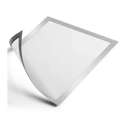 (486923) DURABLE MARCO INFORMATIVO MAGNETICO DURAFRAME A4 PLATA -5U-