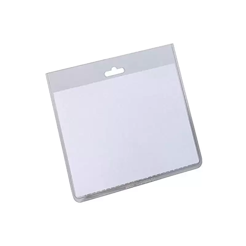 (813519) DURABLE PORTANOMBRES PARA IDENTIFICACIÓN 60X90MM PLÁSTICO TRANSPARENTE -20U-