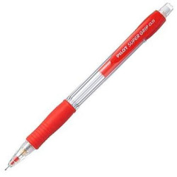(H-185-SL-R) PILOT PORTAMINAS H-185 SUPERGRIP 0.5 CON GOMA ROJO