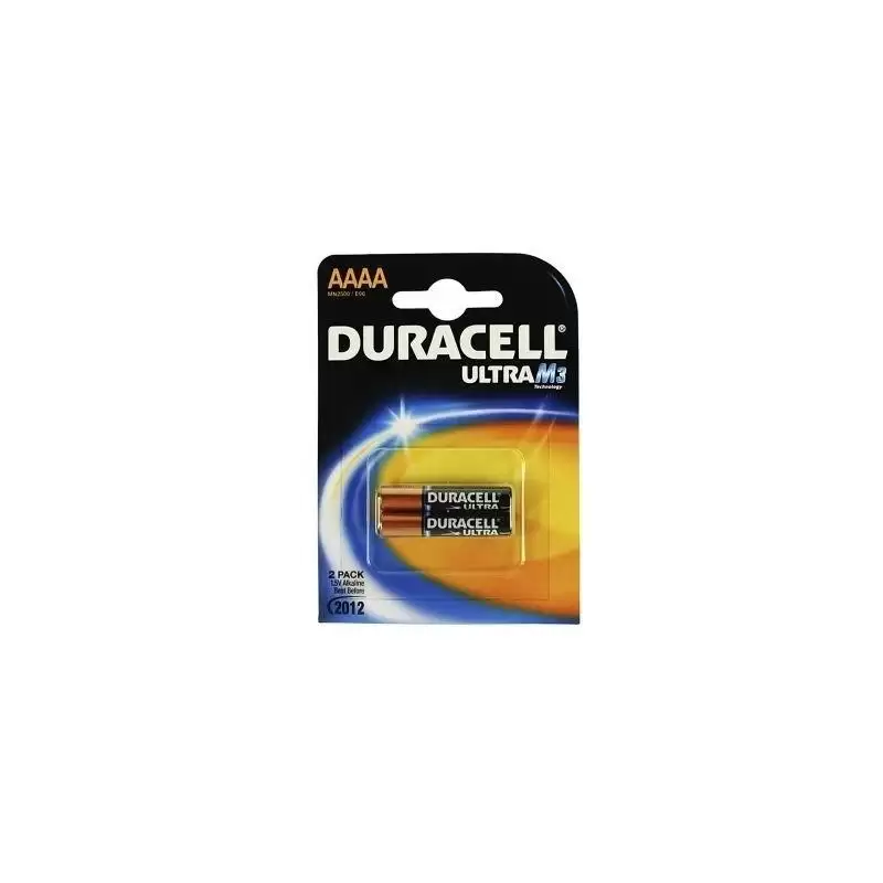(DRB25002) DURACELL PILAS ULTRA POWER AAAA MX2500 1.5V BLISTER-2