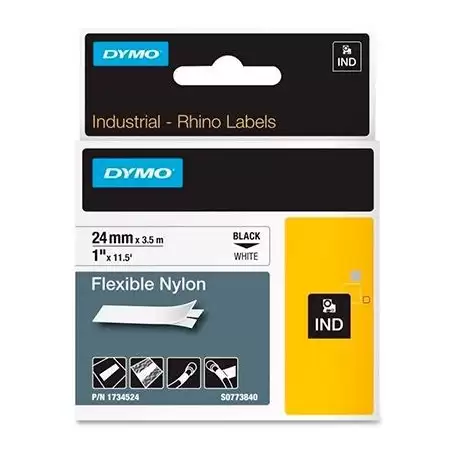 (1734524) DYMO RHINO CINTA DE ETIQUETAS INDUSTRIAL ADHESIVA ID1-24
