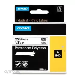 (18483) DYMO RHINO CINTA DE ETIQUETAS INDUSTRIAL ADHESIVA ID1-12