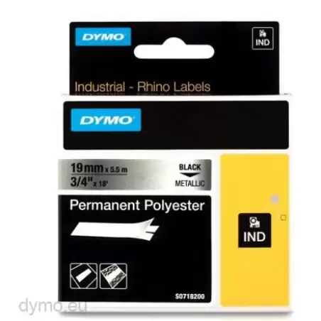 (18487) DYMO RHINO CINTA DE ETIQUETAS INDUSTRIAL ADHESIVA ID1-19