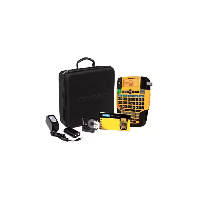 (1852995) DYMO RHINO IMPRESORA DE ETIQUETAS PORTÁTIL 4200 TECLADO QWERTY + CON MALETÍN