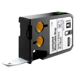 (1868705) DYMO RHINO CINTA DE TRANSFERENCIA TÉRMICA BLANCA LAMINADA DE 21X39MM