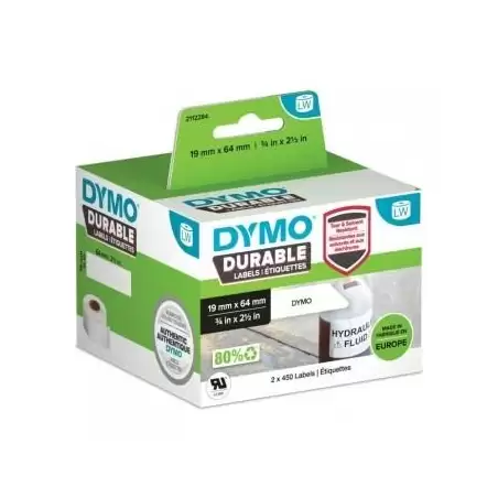 (2112284) DYMO CINTA DE ETIQUETAS INDUSTRIAL ADHESIVA RESISTENTE LABELWRITER DURABLE