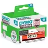 (2112290) DYMO CINTA ADHESIVA DURABLE LABELWRITER LABELS 102X59MM  NEGRO SOBRE FONDO BLANCO