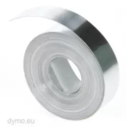(32500) DYMO CINTA 32500 NO ADHESIVA DE ACERO INOXIDABLE PLATEADA 6.4X 12MM