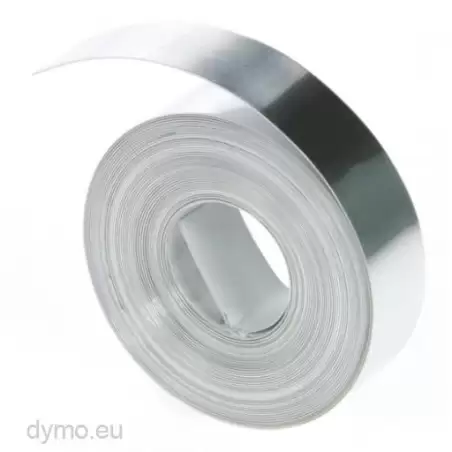 (32500) DYMO CINTA 32500 NO ADHESIVA DE ACERO INOXIDABLE PLATEADA 6.4X 12MM