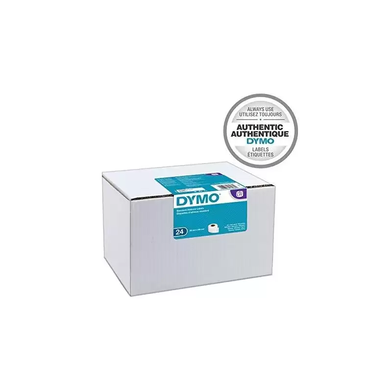 (S0722360) DYMO CINTA DE ETIQUETAS DE ENVÍO BLANCO DE 28X89MM (24 ROLLOS) PARA ROTULADORA LABELWRITER