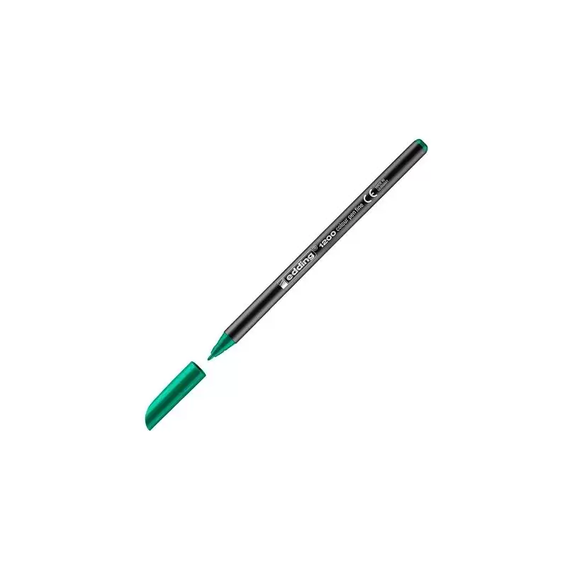 (1200-04) EDDING ROTULADOR 1200 PUNTA FINA VERDE