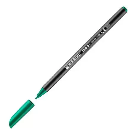 (1200-04) EDDING ROTULADOR 1200 PUNTA FINA VERDE