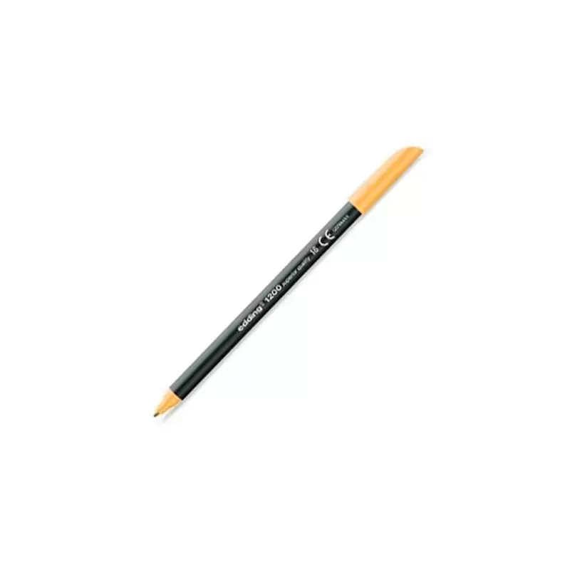 (1200-16) EDDING ROTULADOR 1200 PUNTA FINA NARANJA CLARO