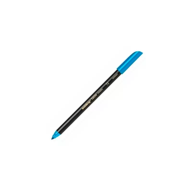 (1200-73) EDDING ROTULADOR 1200 PUNTA FINA AZUL METÁLICO