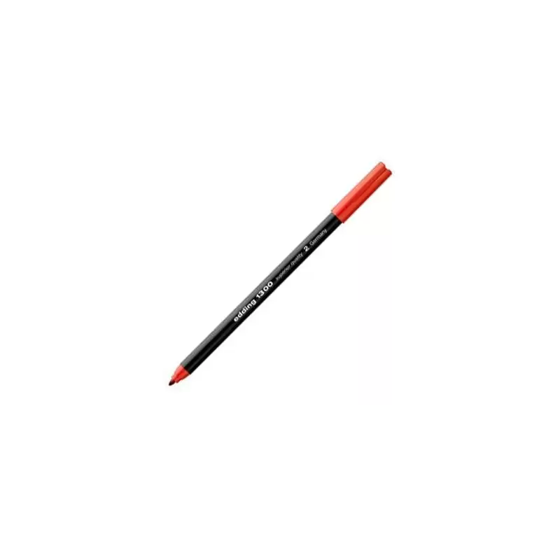 (1300-02) EDDING ROTULADOR 1300 TRAZO MEDIO ROJO
