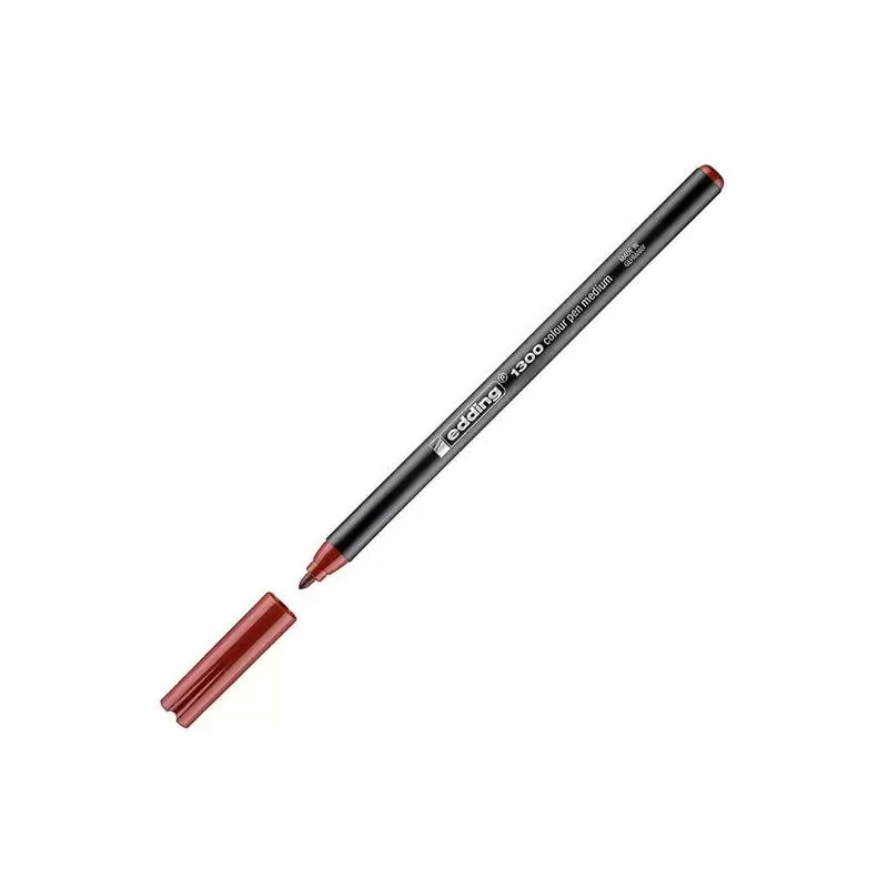 (1300-07) EDDING ROTULADOR 1300 TRAZO MEDIO MARRÓN