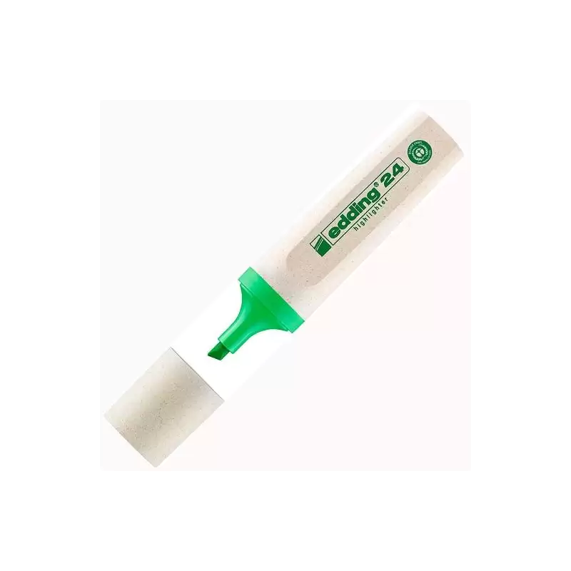 (2411) EDDING MARCADOR FLUORESCENTE 24 ECOLINE VERDE CLARO