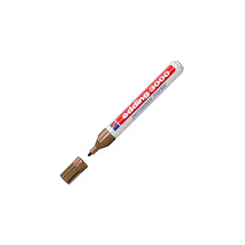 (3000-07) EDDING MARCADOR PERMANENTE 3000 MARRÓN