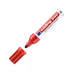 (550-02) EDDING MARCADOR PERMANENTE 550 ROJO