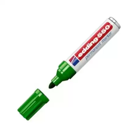 (550-04) EDDING MARCADOR PERMANENTE 550 VERDE