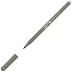 (F485025) GIOTTO ROTULADORES TURBO COLOR GRIS CAJA 12 UD