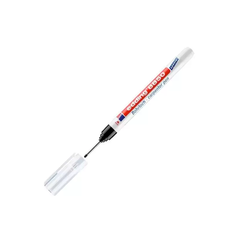 (e-8850-1-4001) EDDING MARCADOR PERMANENTE PARA TALADROS 8850 NEGRO