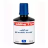 (T100-03) EDDING FRASCO DE TINTA T100 PARA ROTULADOR PERMANENTE 100ML AZUL