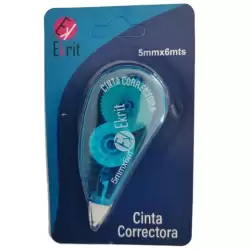(CINTA CORRECTORA) EKRIT CINTA CORRECTORA 5MM X 6M BLISTER