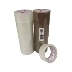 (EKR013) EKRIT PRECINTO EMBALAJE ROLLO 48MM X 132M PACK 6 UD MARRÓN