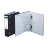 (100551836) ELBA ARCHIVADOR DOBLE MECANISMO LOMO ANCHO RADO A4 CARTÓN EXTRA RÍGIDO JASPEADO NEGRO