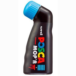 (284216000) POSCA MARCADOR  MOP´R PC-22 NO PERMANENTE PUNTA REDONDEADA GOMAESPUMA 3-19 MM AZUL CLARO