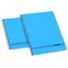 (100430030) ENRI CUADERNO ESPIRAL OFICINA 80H 4X4 TAPAS BLANDAS FOLIO AZUL