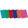 (100430069) ENRI CUADERNO ESPIRAL FOLIO T/ DURA 80H DOBLE PAUTA 3MM 60GR  COLORES SURTIDOS