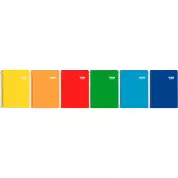 (100430100) ENRI CUADERNO ESPIRAL FOLIO 80H 60GR LISO TAPA BLANDA C/SURTIDOS