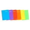 (400133614) ENRI CUADERNO ESPIRAL 80 HOJAS 90GR 1 LÍNEA TAPA PLÁSTICO CUARTO SURTIDOS