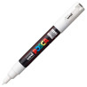 (284992000) POSCA MARCADOR  PC-1M NO PERMANENTE PUNTA FINA 0.7-1MM BLANCO