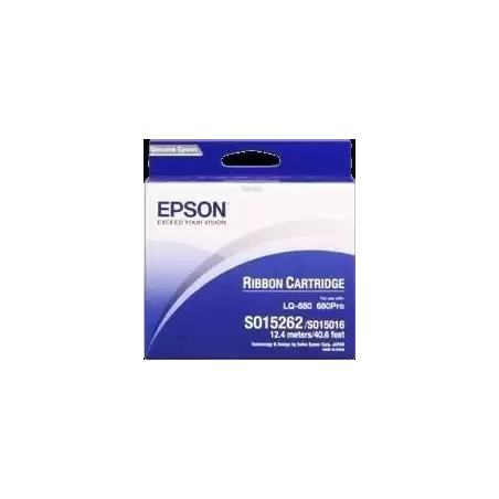 (C13S015262) EPSON CINTA NEGRO  NYLON LQ-670/680/860/1060/2500/2550 DLQ-2000 (S015016)