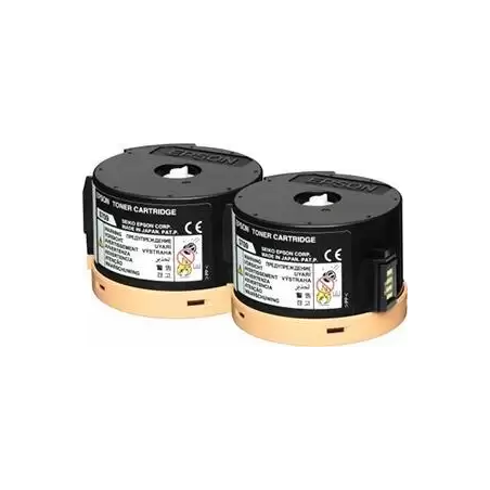 (C13S050710) EPSON ACULASER AL-M200DN/M200DW TONER NEGRO (PACK 2)