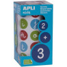(16798) APLI ROLLO GOMETS ABECEDARIO MINÚSCULAS REDONDOS 20MM