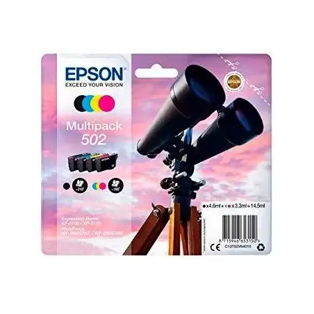 (C13T02V64010) EPSON MULTIPACK 4-COLOURS 502 INK (XP-5100