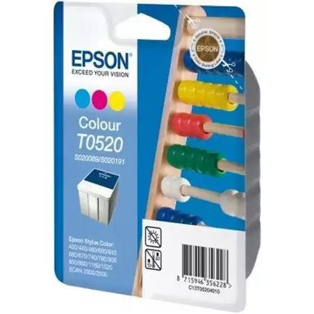 (C13T05204010) EPSON STYLUS COLOR 400/600/440/ 460/640/ 660 CARTUCHO COLOR
