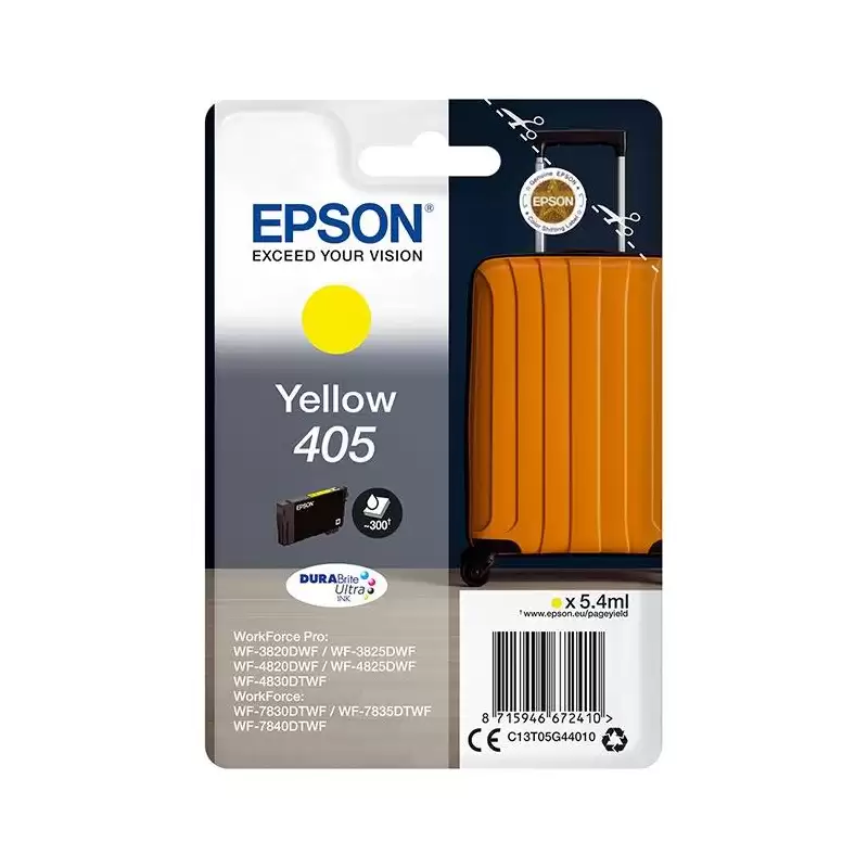 (C13T05G44010) EPSON TINTA AMARILLO WORKFORCE PRO WF-3820DWF