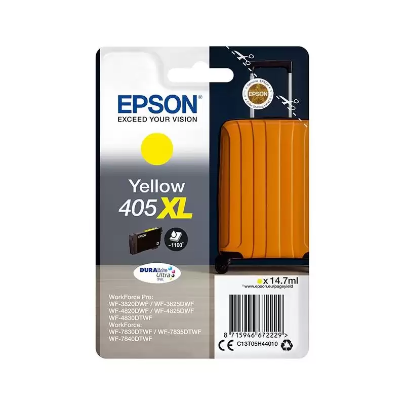 (C13T05H44010) EPSON TINTA AMARILLO WORKFORCE PRO WF-3820DWF