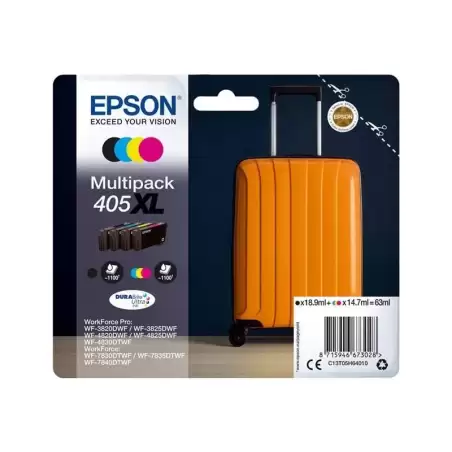 (C13T05H64010) EPSON TINTA MULTIPACK BK / C / M / Y WORKFORCE PRO WF-3820DWF