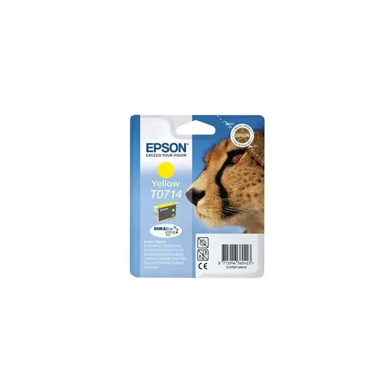(C13T07144012) EPSON TINTA AMARILLO STYLUS D-78/92/120/DX-4000/5000/6000/7000F